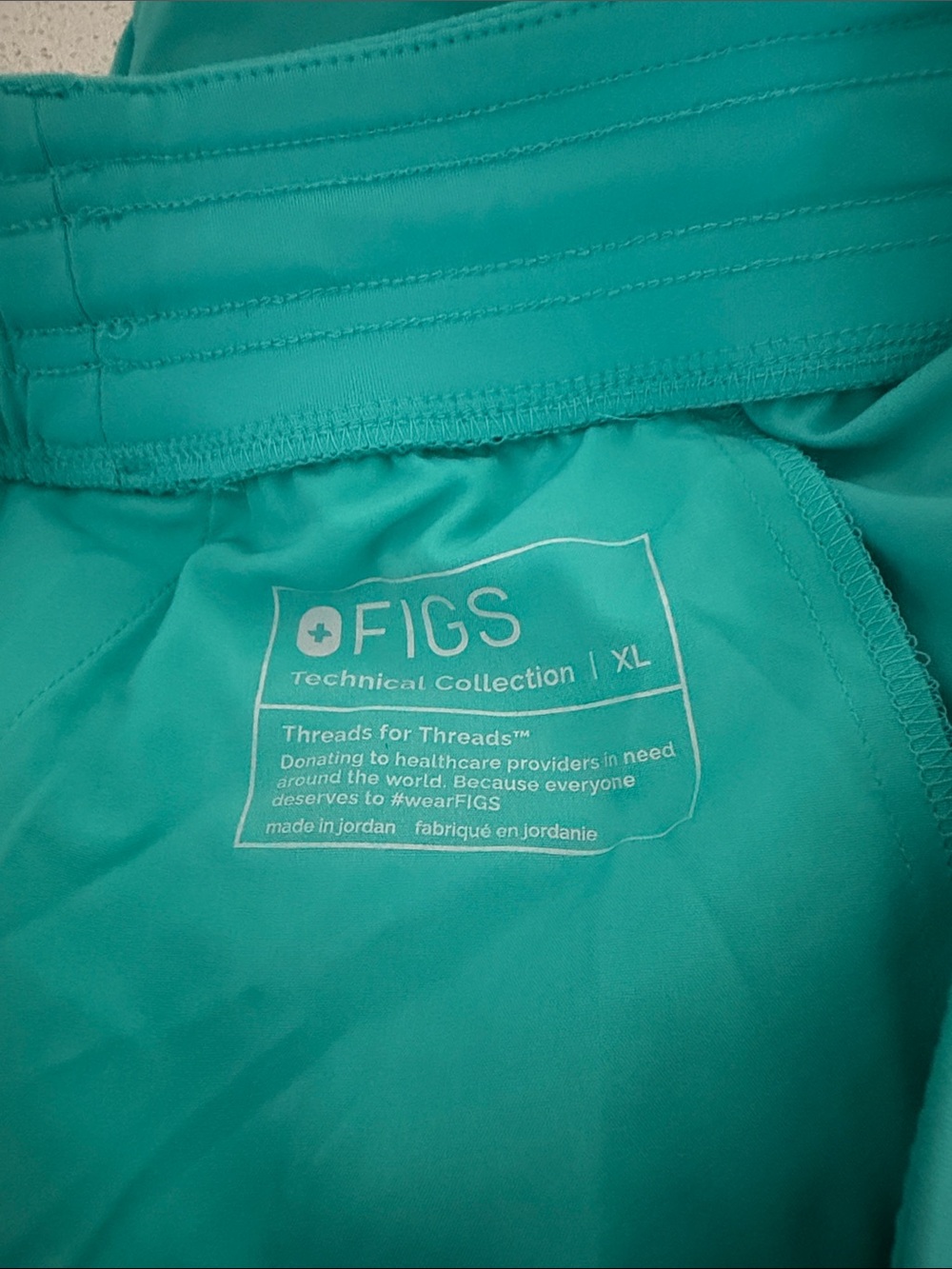 FIGS Cordova high waisted flare scrub pants XL NWT - Picture 5 of 8